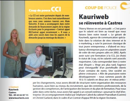 article sur kauriweb